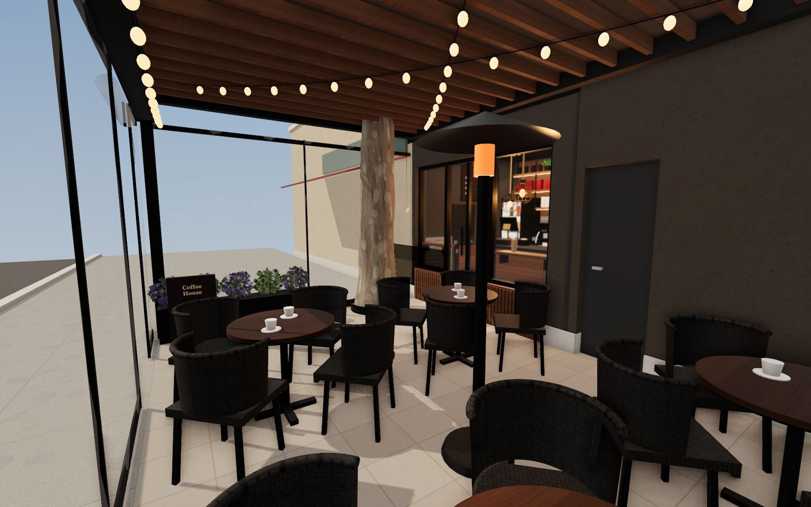 Yopiq terrasa ichi